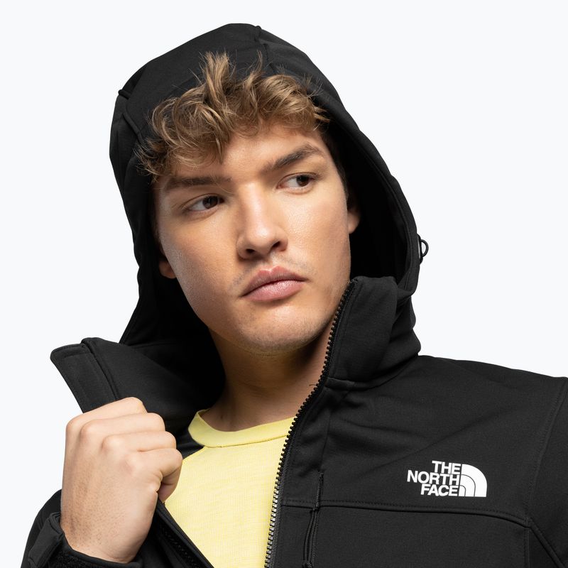 Men's softshell jacket The North Face Diablo Softshell Detachable Hood black NF0A7ZFSKX71 5