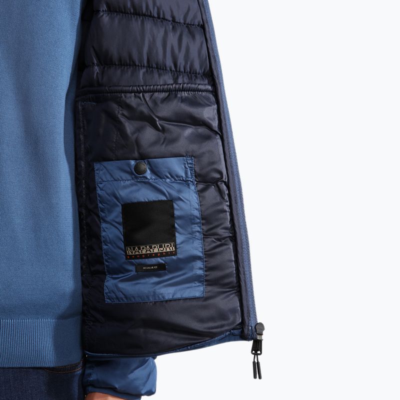 Napapijri men's down jacket NP0A4GJO azul 4