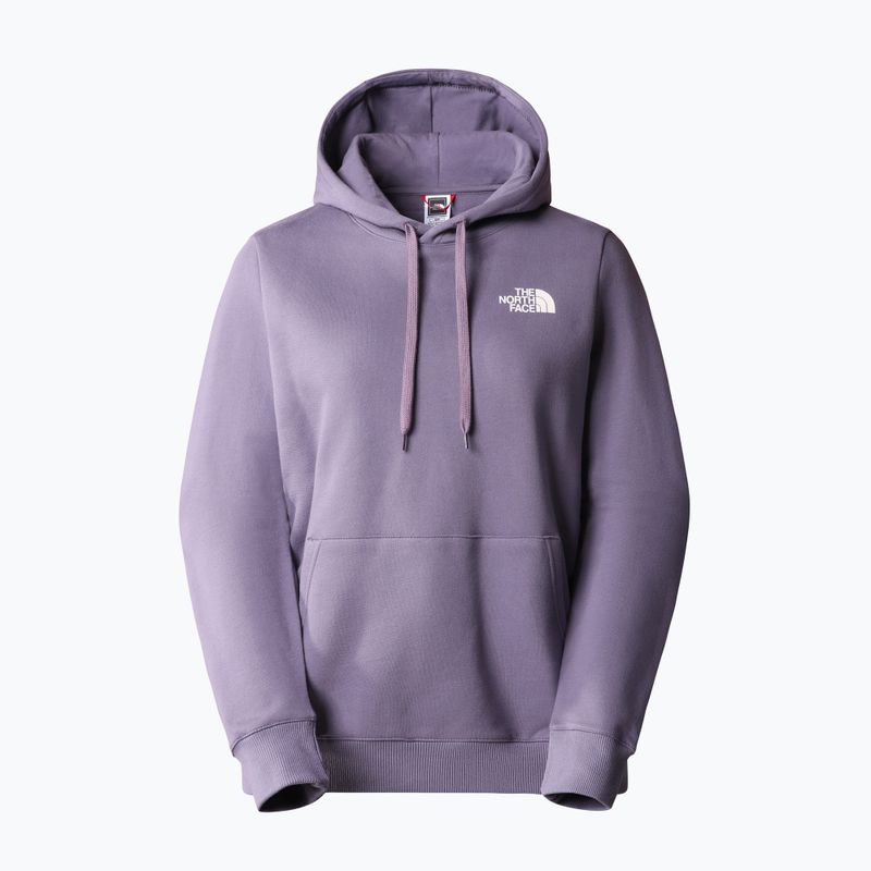 Women's trekking sweatshirt The North Face Outdoor Graphic Hoodie Light purple NF0A827LN141