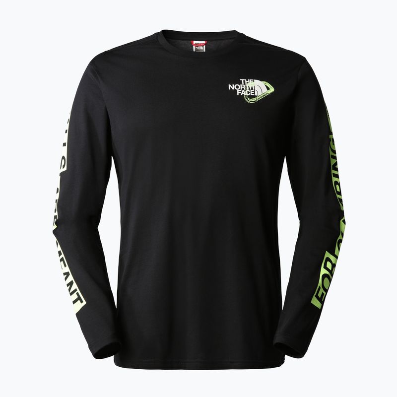 Men's trekking t-shirt The North Face Outdoor Graphic LS black NF0A827K