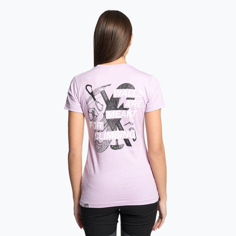 Women's trekking t-shirt The North Face Outdoor Graphic SS purple NF0A827M 2