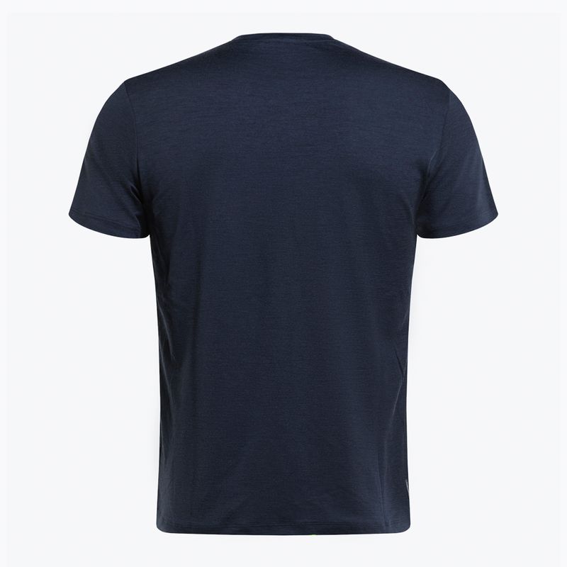 Men's Icebreaker Tech Lite II 7 Mountain Tops trekking shirt navy blue IB0A56VE4011 7
