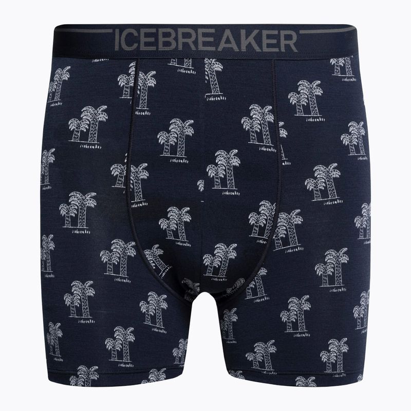 Men's thermal boxer shorts icebreaker Anatomica navy blue 103029