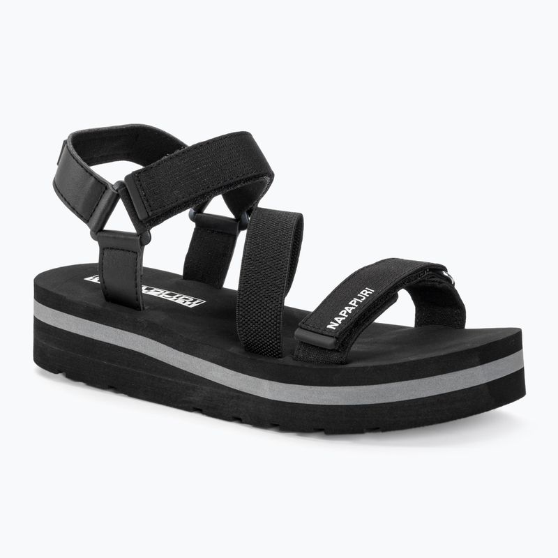 Napapijri women's sandals NP0A4HKV black