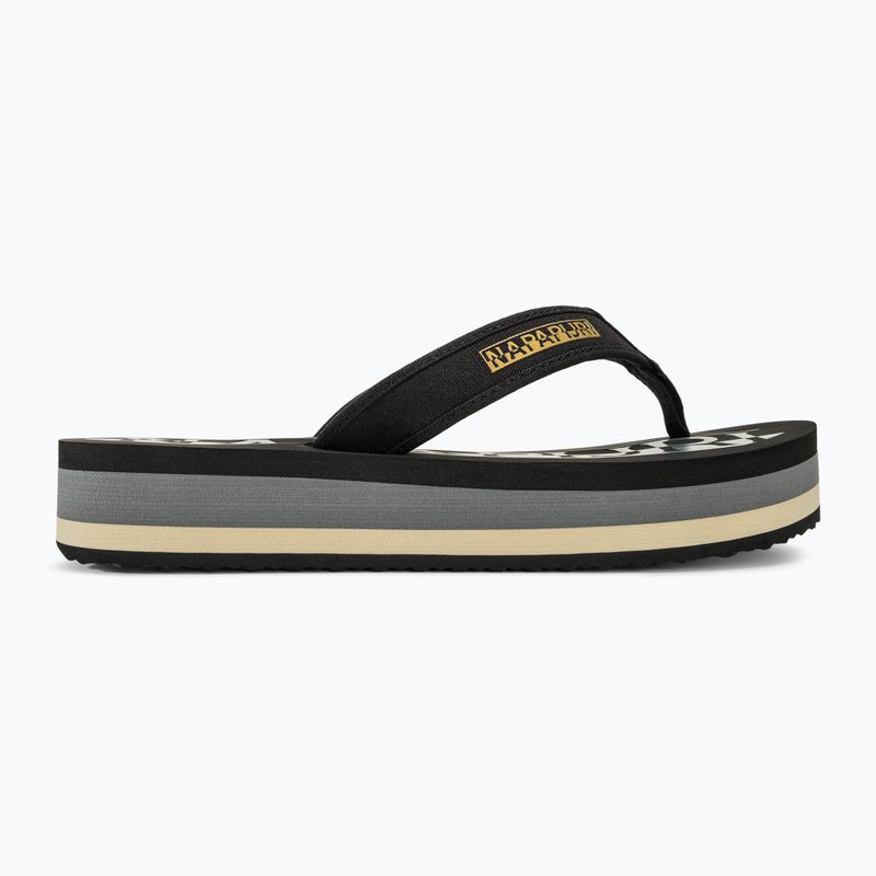 Napapijri women's slides NP0A4HL1CO black 2