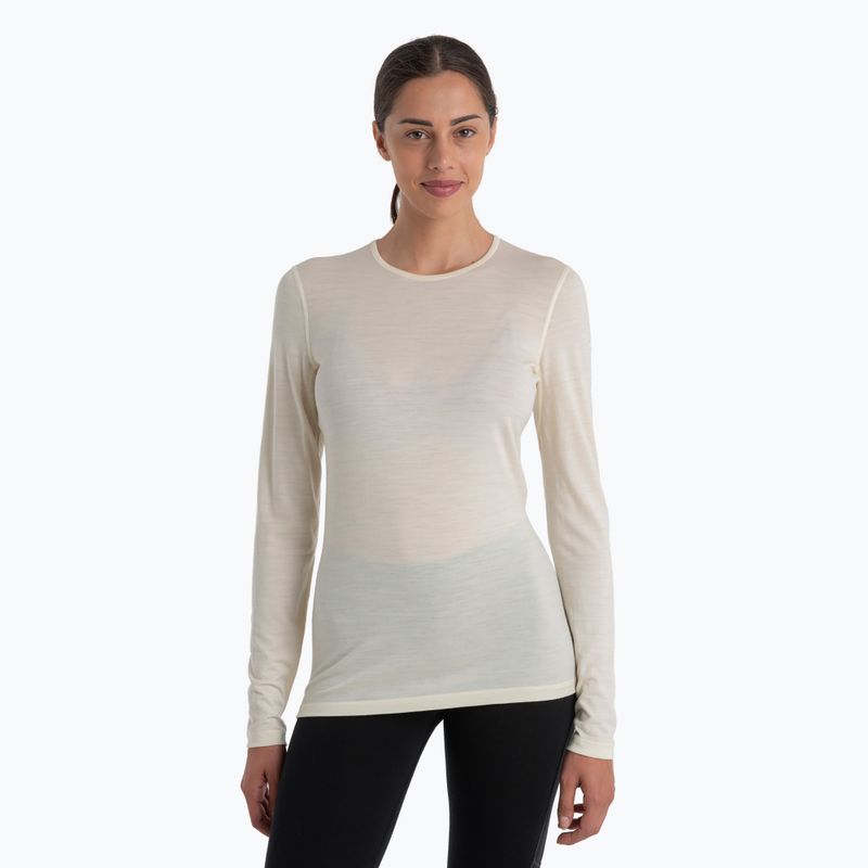 Women's thermal base layer icebreaker 200 Oasis Crewe undyed