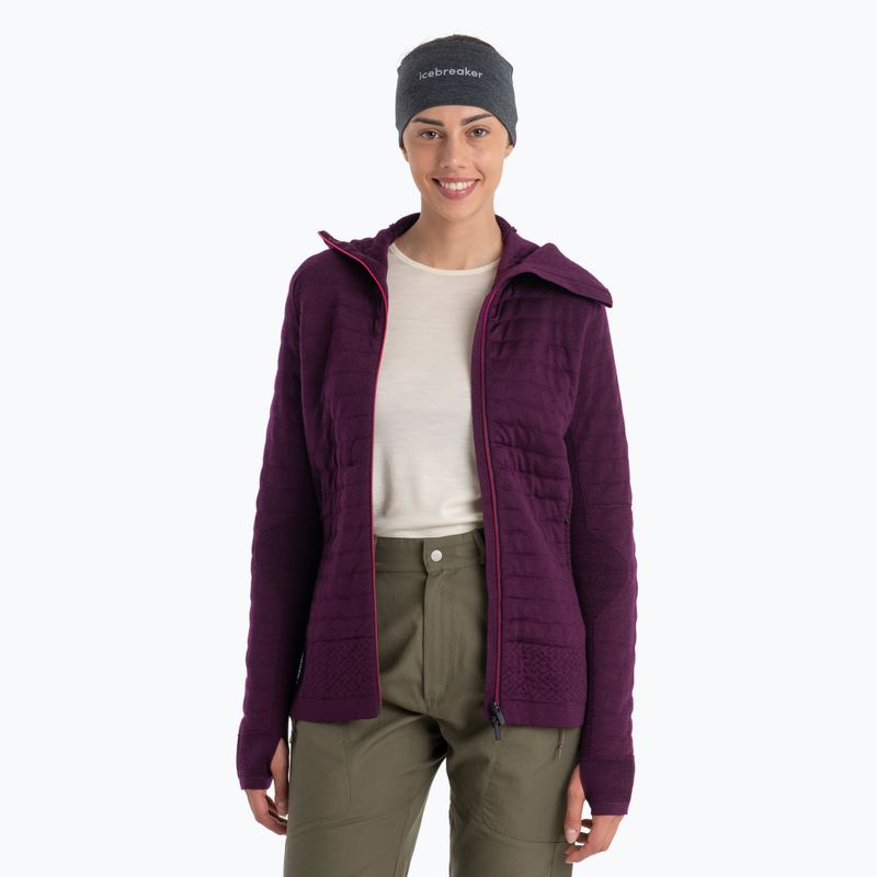 Women's thermal base layer icebreaker 200 Oasis Crewe undyed 5