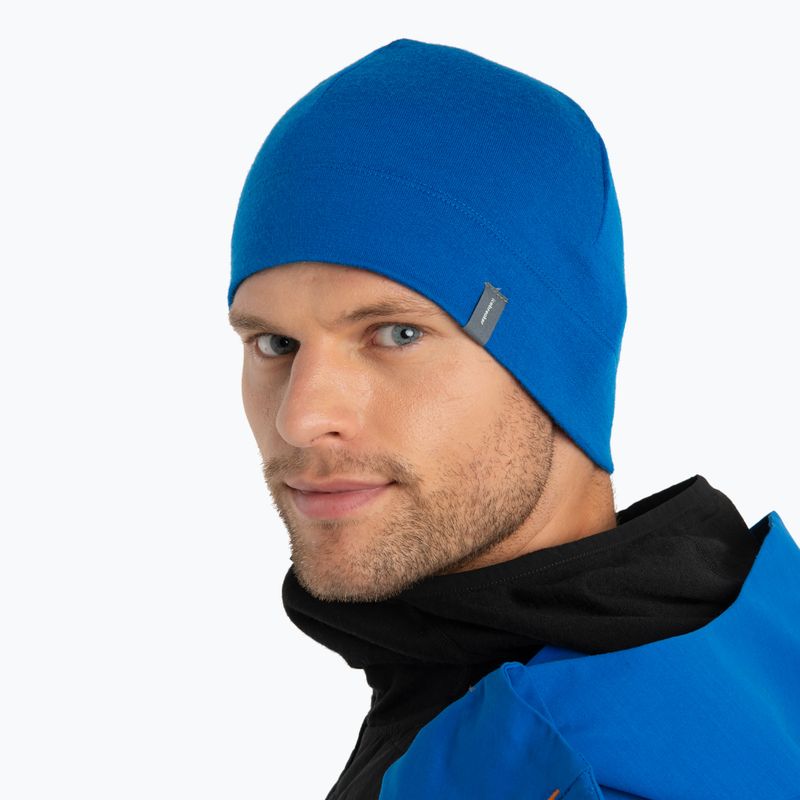 Icebreaker Merino 260 Ridge Beanie lazurite winter cap 7