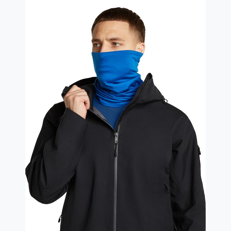 Multifunctional neck gaiter icebreaker Flexi Chute lazurite 2