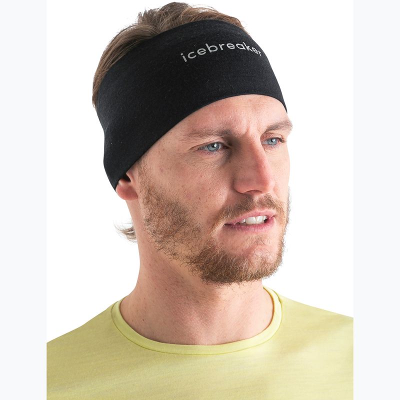 Icebreaker Merino 200 Oasis Headband black 4