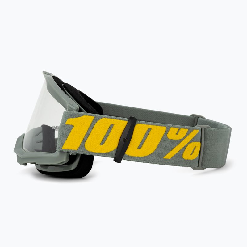 Men's 100% Strata 2 isipizi/clear cycling goggles 50027-00006 4
