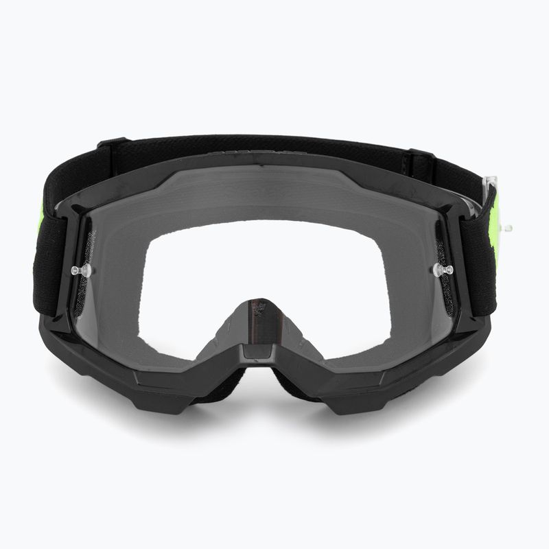 100% Strata 2 upsol/clear cycling goggles 2
