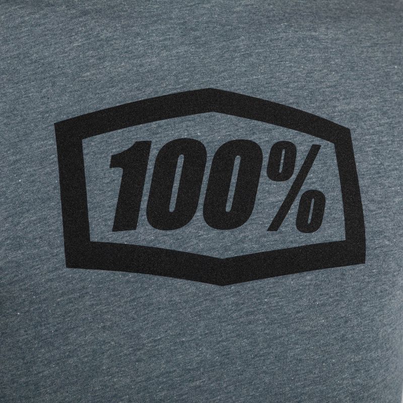 Men's cycling jersey 100% Icon Tee grey 20000-00028 3