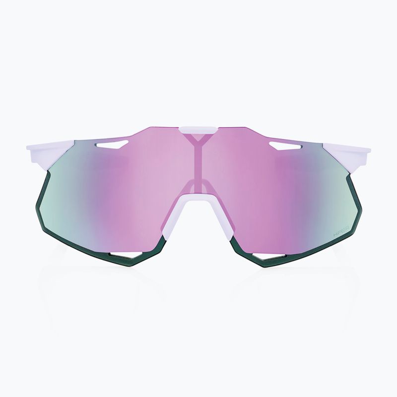 100% Hypercraft XS soft tact lavender/hiper lavender mirror sunglasses 2