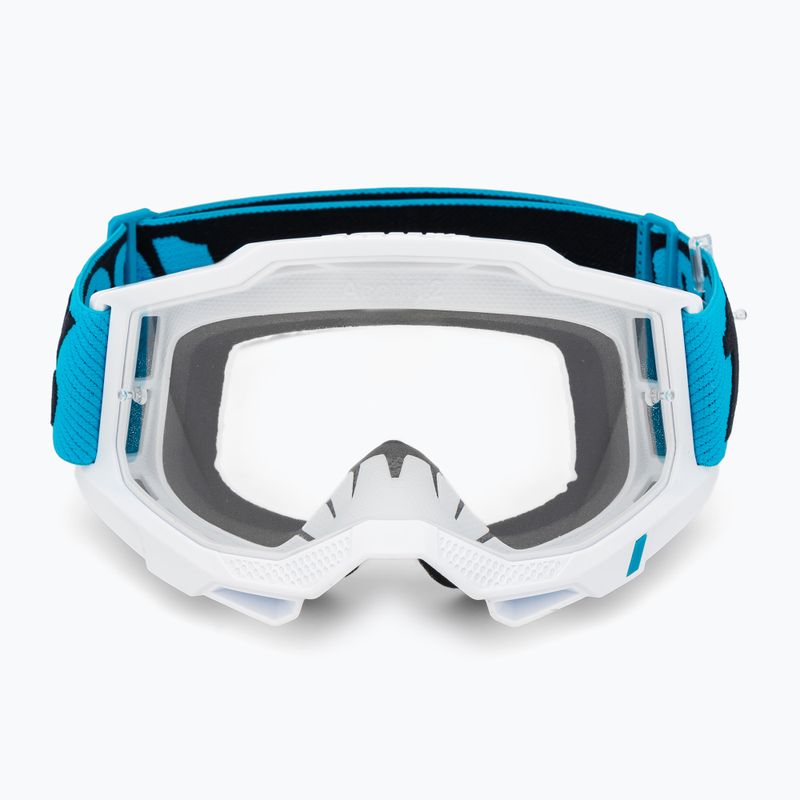 100% Accuri 2 novel/clear cycling goggles 2