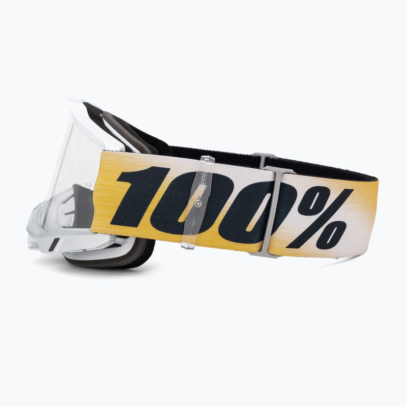 100% Accuri 2 shiv/clear cycling goggles 4