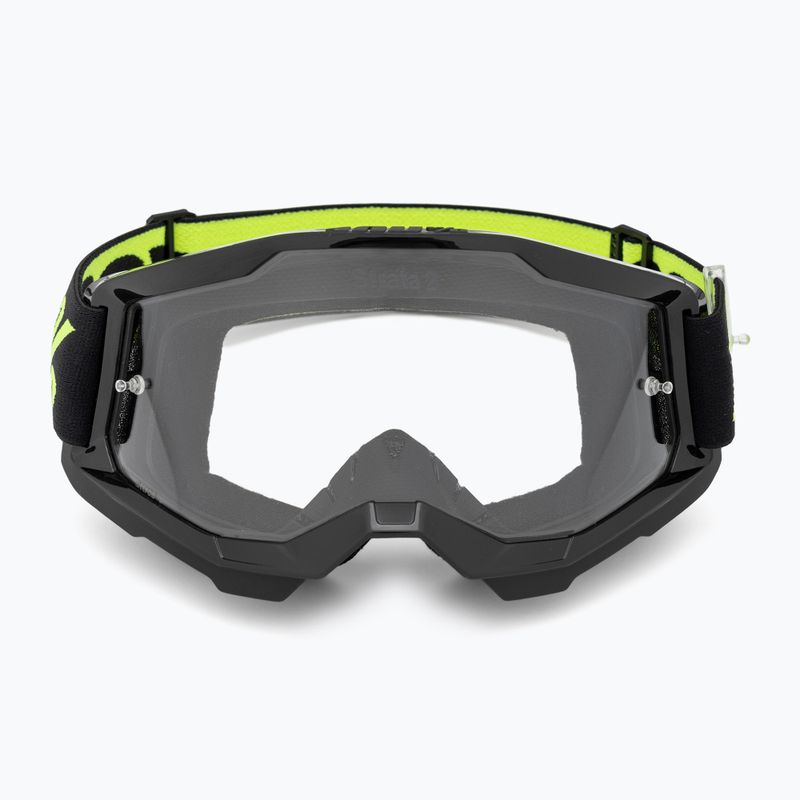 100% Strata 2 solar eclipse/clear cycling goggles 2