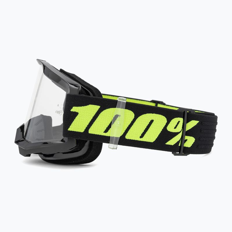 100% Strata 2 solar eclipse/clear cycling goggles 4
