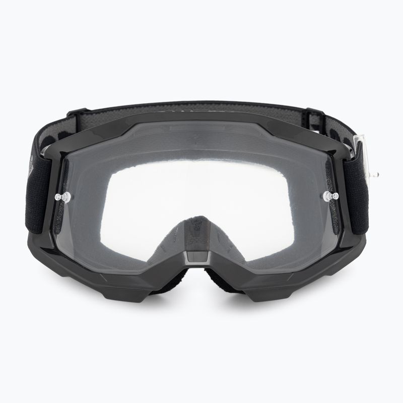 Children's cycling goggles 100% Strata 2 Junior black/clear 2