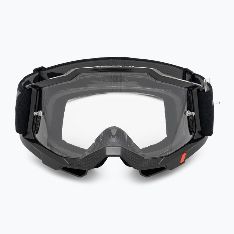 100% Accuri 2 black/clear cycling goggles 2