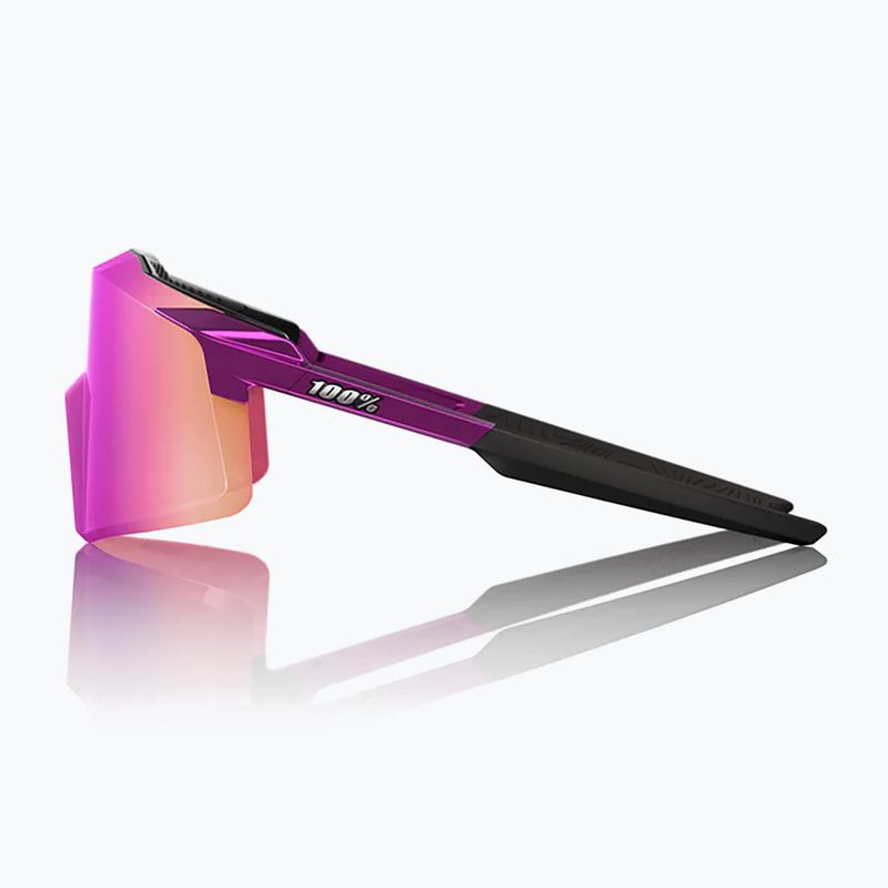 Sunglasses 100% Aerocraft gloss purple chrome/purple mirror 2
