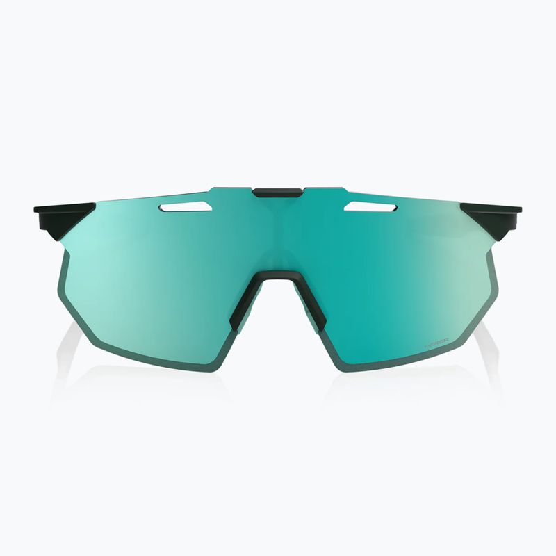 Sunglasses 100% Hypercraft SQ matte juniper/hiper mint mirror 3