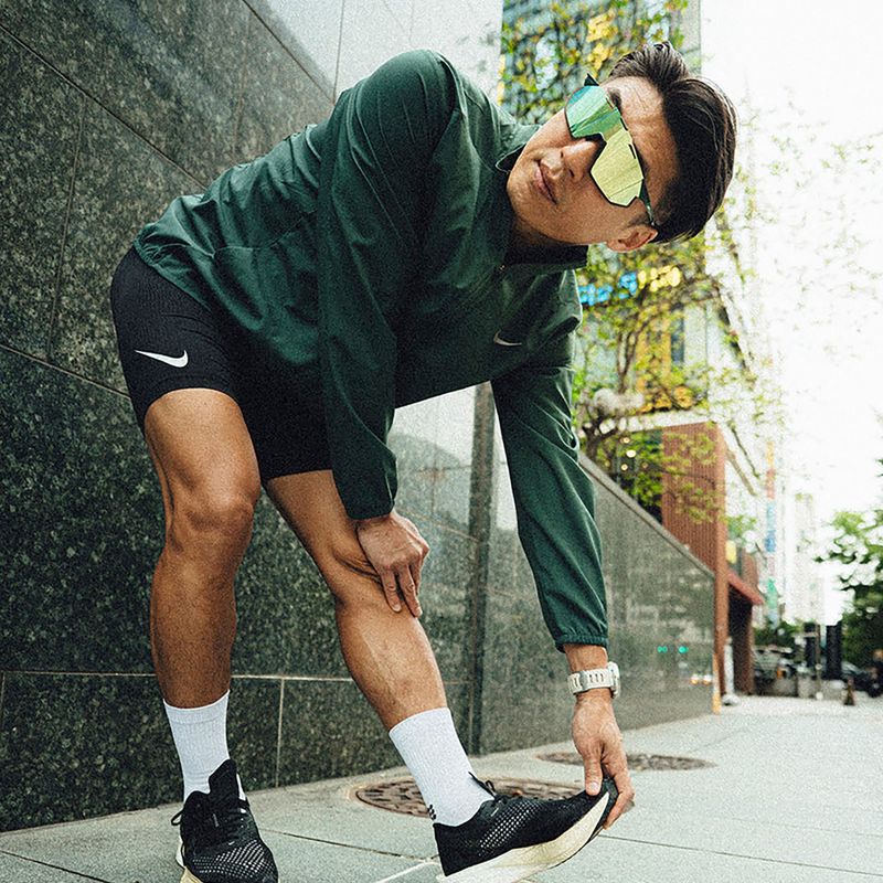 Sunglasses 100% Hypercraft SQ matte juniper/hiper mint mirror 6