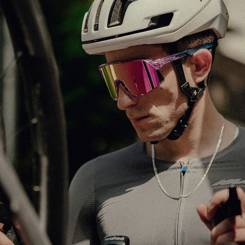 Sunglasses 100% S3 toyoko/hyper vital pink mirror 5