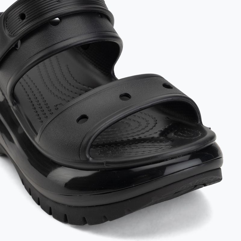 Women's sandals Crocs Mega Crush black 8