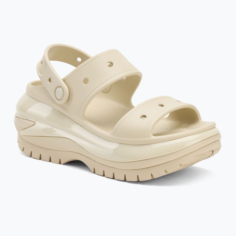 Women's Crocs Mega Crush bone sandals 2