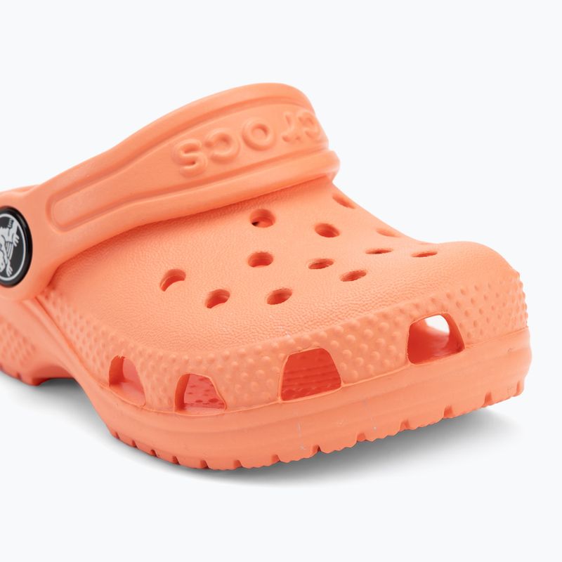 Crocs Classic Clog Toddler papaya flip-flops 8
