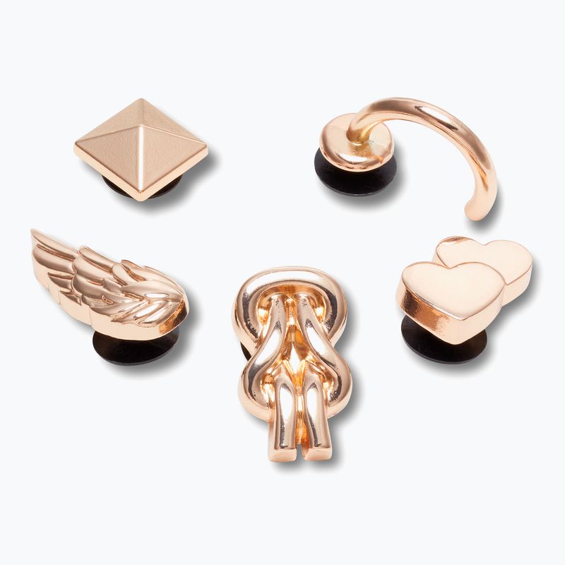 Crocs Jibbitz™ Elevated Gold Gurl pin 5 pcs.