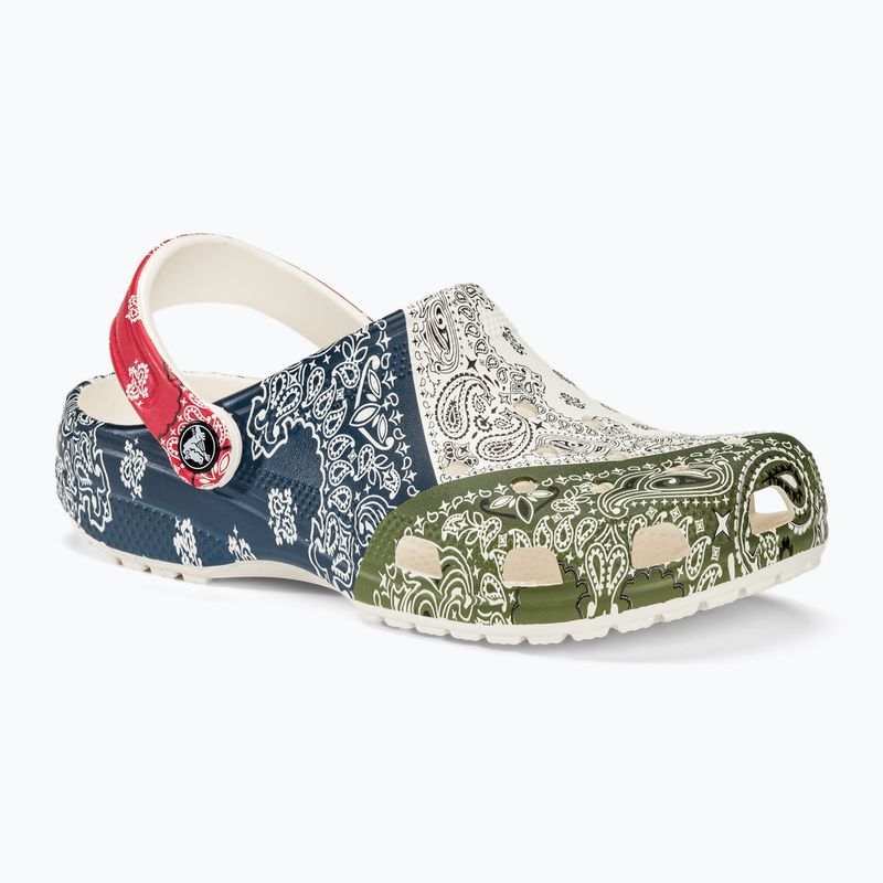 Crocs Classic Bandana Clog multicolour slides