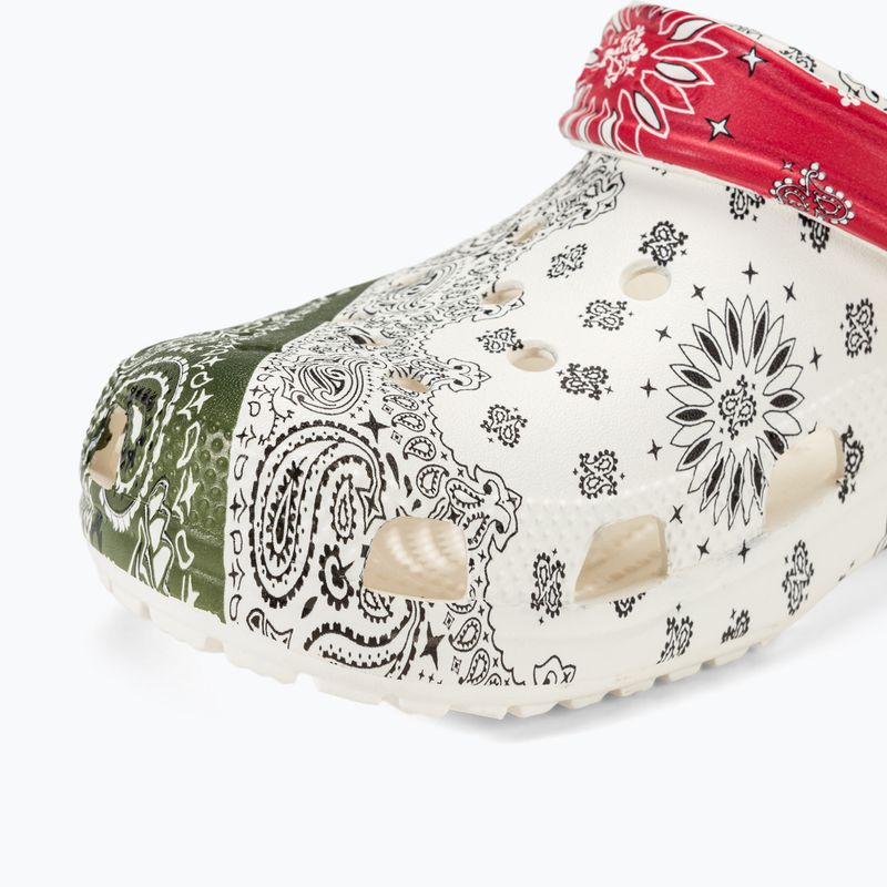 Crocs Classic Bandana Clog multicolour slides 8