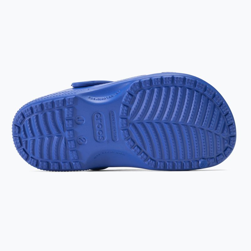 Crocs Classic Clog Kids blue bolt flip-flops 6