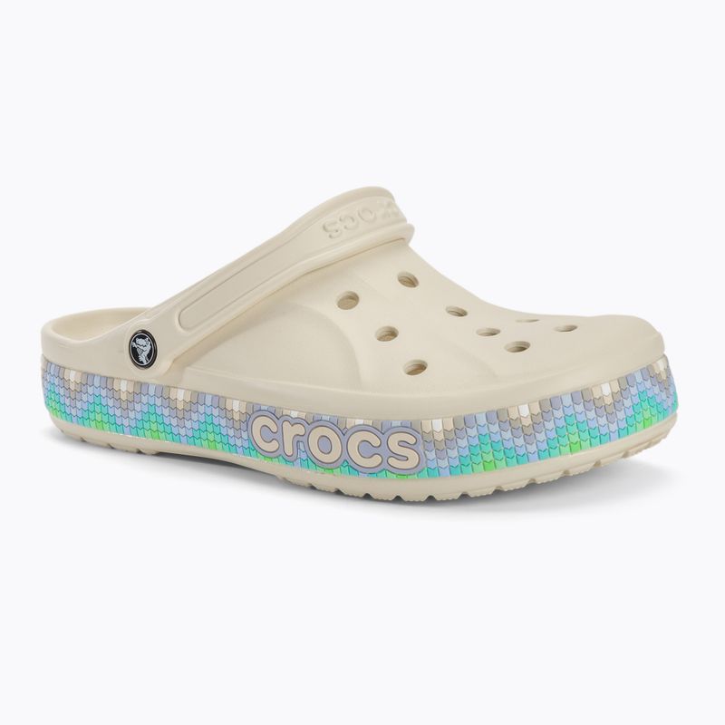 Crocs Bayaband Chevron Band Clog stucco/multi slides 2