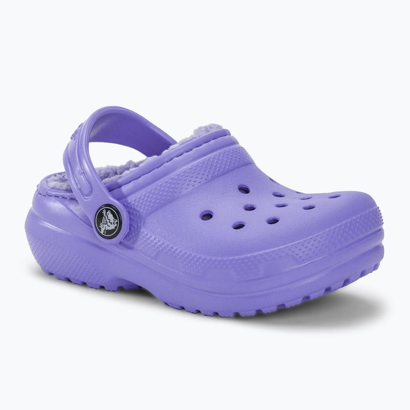 Crocs Classic Lined digital violet children's slides 2