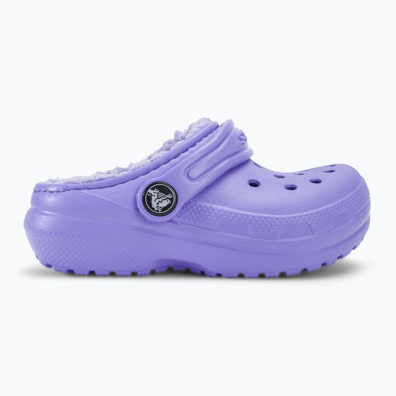 Crocs Classic Lined digital violet children's slides 3