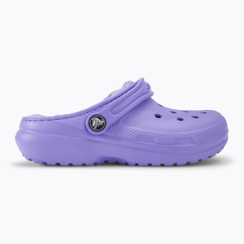 Crocs Classic Lined digital violet children's slides 3