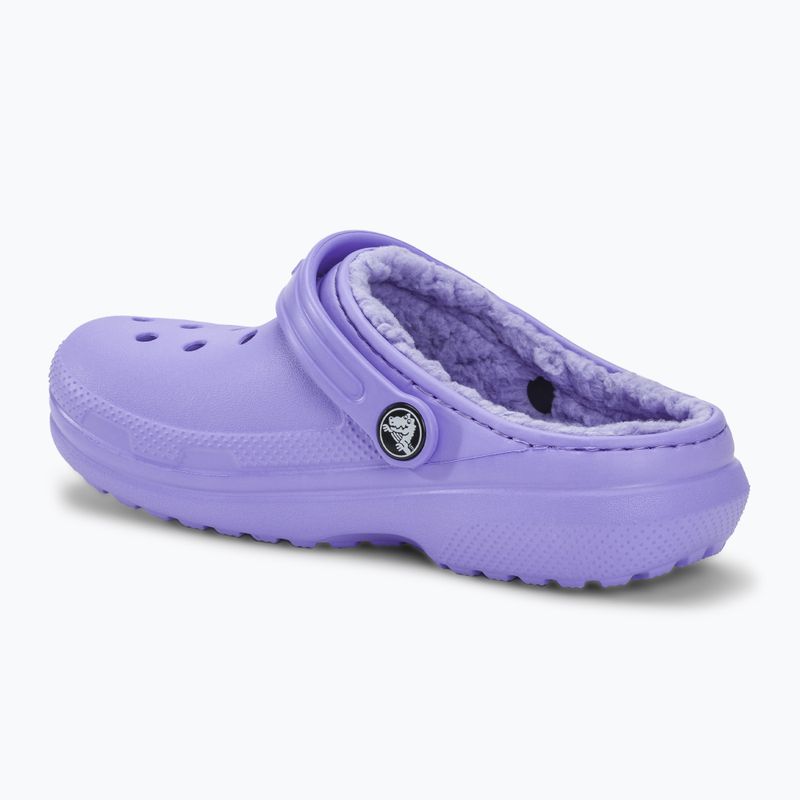 Crocs Classic Lined digital violet children's slides 4