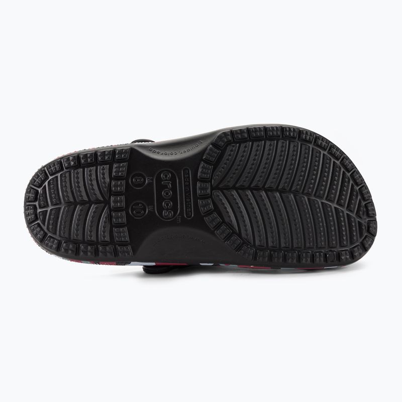 Crocs Classic Printed Camo Clog black/pepper flip-flops 6
