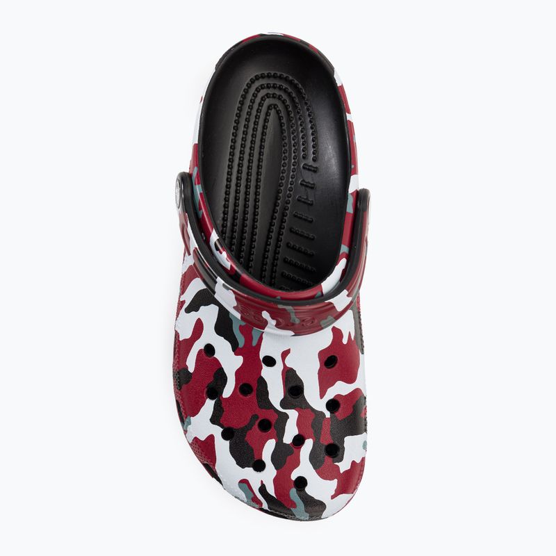 Crocs Classic Printed Camo Clog black/pepper flip-flops 7