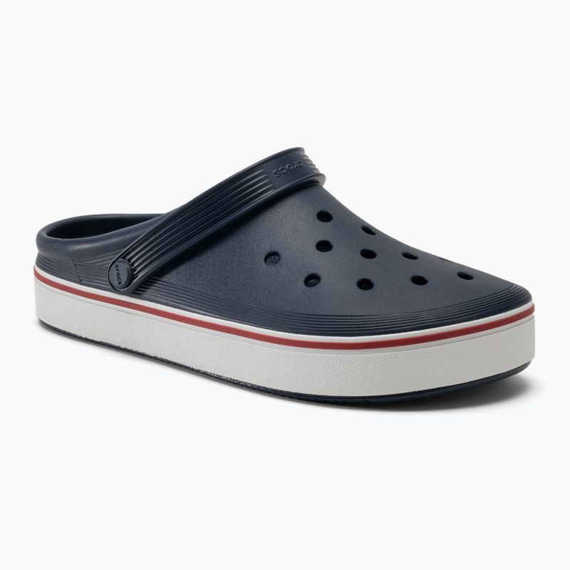 Men's Crocs Crocband Clean Of Court Clog navy