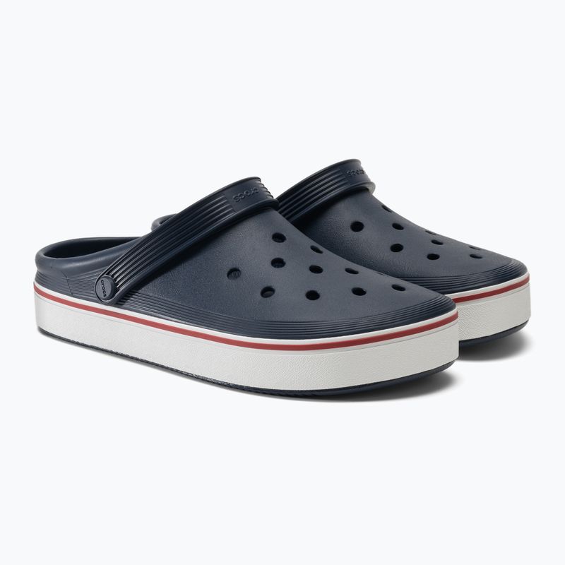 Men's Crocs Crocband Clean Of Court Clog navy 5