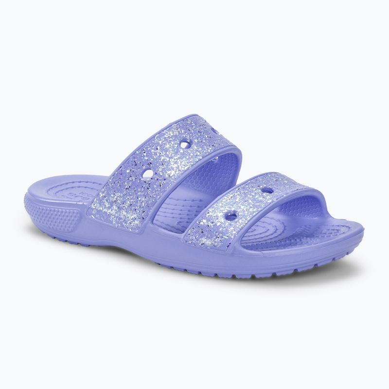 Crocs Classic Crocs Glitter moon jelly children's slides