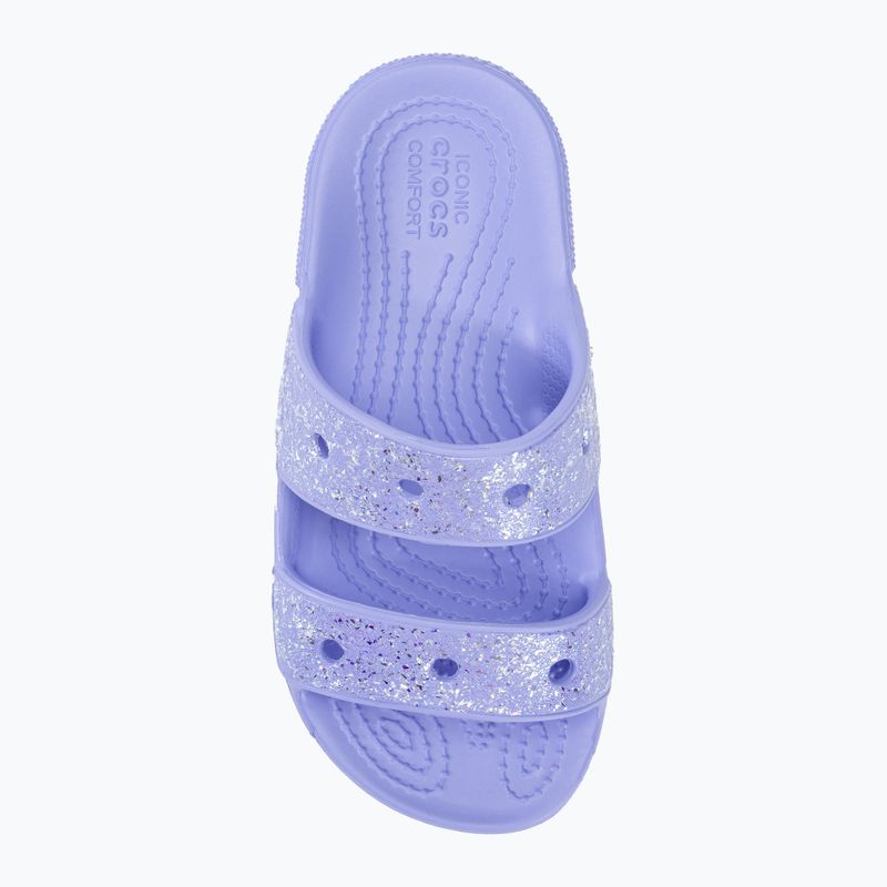 Crocs Classic Crocs Glitter moon jelly children's slides 5