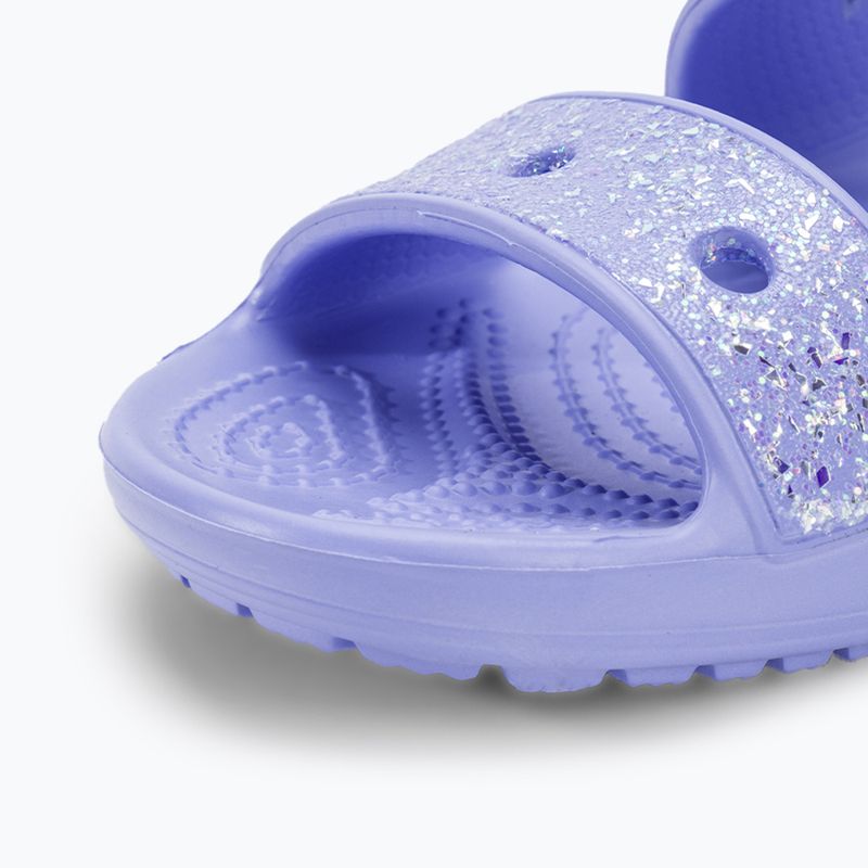 Crocs Classic Crocs Glitter moon jelly children's slides 7