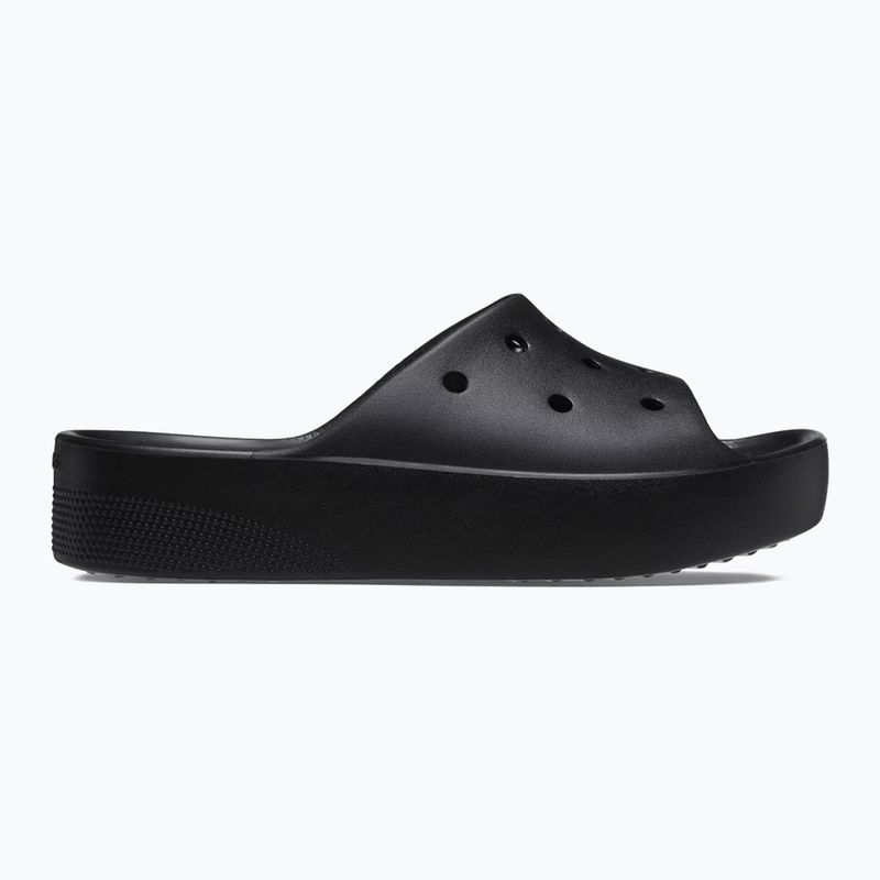 Women's Crocs Classic Platform flip-flops black