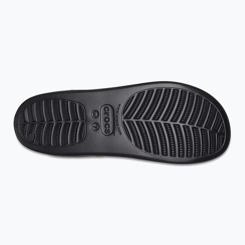 Women's Crocs Classic Platform flip-flops black 2