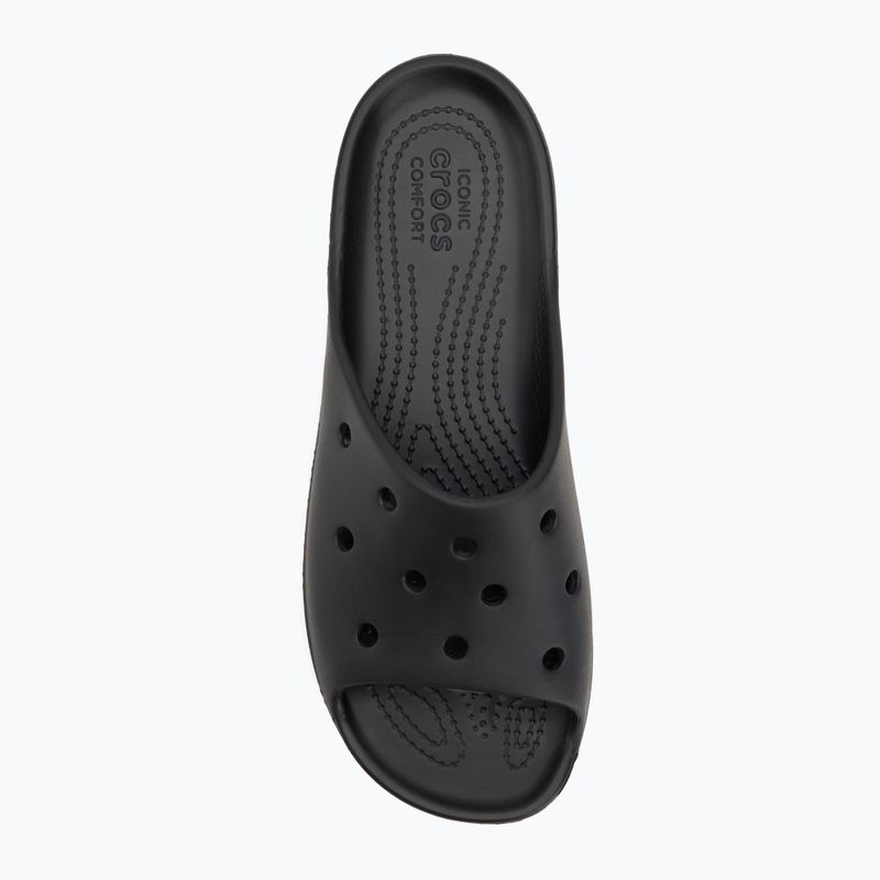 Women's Crocs Classic Platform flip-flops black 5